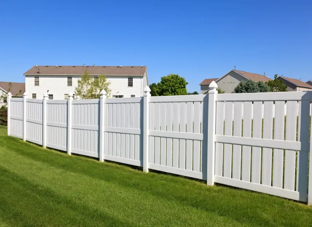 Modern Vinyl Fence